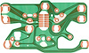 X2418 Console Gauges Printed Circuit, 1977-1982 Chevy Corvette - image 1