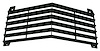 X2461 Grille, 1968-1969 Chevy Corvette, Center - image 1