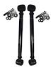 X2464 Adjustable Strut Rod Set W/Polyurethane Bushings, 1963-1979 Chevy Corvette - image 1