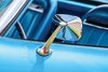 X2522 Outside Mirror, 1968-1974 Chevy Corvette, LH W/Mounting Kit - image 2