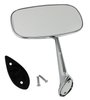 X2524 Outside Mirror, 1975-1979 Chevy Corvette, LH W/Mounting Kit - image 2
