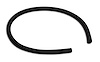 X2563 Gas Neck Overflow Hose, 1963-1982 Chevy Corvette - image 1