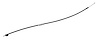 X2571 Vent Cable W/O Air Conditioning, 1968-1976 Chevy Corvette - image 1