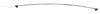 X2571 Vent Cable W/O Air Conditioning, 1968-1976 Chevy Corvette - image 2