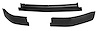 X2580 3pc Front Air Dam Set, 1985-1990 Chevy Corvette - image 1
