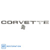 X2617 Rear Bumper Letters, 1974-1975 Chevy Corvette - image 1