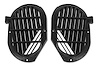 X2636 Vent Grilles, 1963-1967 Chevy Corvette, W/O AC - image 1