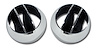X35826 Vent Deflector Kit, 1968-1977 Chevy Corvette, 2 Balls 4 Seals - image 1