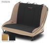 310178 40 in. Rubicon Rear Bench w/o Headrest, 2003-2006 Jeep TJ, Tan w/Black Center & Brown Haze Side Panels - image 1