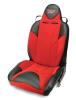 504122 MasterCraft Baja RS w/Fixed Headrest, DirtSport, Black w/Red Center & Red Side Panels, Recliner Lever Left - image 1