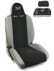 514027 MasterCraft Baja RS w/Adj. Headrest, Smoke w/Black Center & Gray Side Panels, Recliner Lever Right, w/BRS Stitch Pattern - image 1