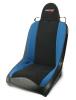 524113 Rubicon w/Fixed Headrest, Black w/Black Center & Blue Side Panels w/BRS Stitch Pattern - image 1