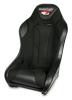 568024 1 in. WIDER 3G Seat w/DirtSport Stitch Pattern, Black with Black Fabric Center and Side Panels, Black Band - image 1