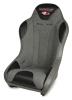 568039 2 in. WIDER 3G Seat w/DirtSport Stitch Pattern, Smoke Gray with Heather Gray Fabric Center and Side Panels, Smoke Band - image 1