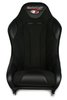 572014 Standard 3G-4 Seat w/DirtSport Stitch Pattern, Black with Black Fabric Center and Side Panels, Black Band - image 2