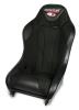 572034 2 in. WIDER 3G-4 Seat w/DirtSport Stitch Pattern, Black with Black Fabric Center and Side Panels, Black Band - image 1