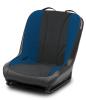 573005 PWR Sport w/No Headrest, 2004-2007 Yam/Kaw Rhino/Teryx, Black w/Black Center & Blue Side Panels