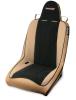 576218 Sportsman w/Fixed Headrest, Tan w/Black Center & Brown Haze Side Panels w/BRS Stitch Pattern - image 1