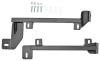 621104 Seat Base, 1993-2002 Ford Ranger Standard Cab, Mounting Bracket, Driver, Black - image 1