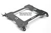 621407 Seat Base, 1979-1993 Ford Mustang, Passenger, Black - image 1
