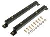 624411 Adapter, 2013-2018 Polaris RZR, Driver or Passenger, Front and Rear, Black