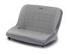 773009 Original 40 in. Shorty Bench with No Headrest, Smoke w/Gray Center & Side Panels, Smoke Piping - image 1