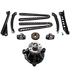 3-391SCWP-1 Stock Replacement Engine Timing Chain Kit with Water Pump Ford 6.8L - image 1