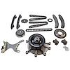 3-393SDWP Stock Replacement Engine Timing Chain Kit with Water Pump Dodge, Jeep, Mitsubishi, Ram 3.7L - image 1