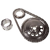 48560T-9 Premium Racing Timing Chain Set for Select 1997-2010 GM LS 4.8L, 5.3L, 5.7L, 6.0L, Billet Steel [Single Roller Chain]