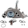 MWP-500WT Water Pump with Thermostat Fits Select 1999-2011 GM Truck/SUV LS 4.8/5.3/6.0L - image 2
