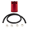 MMBCC-CBTWO-RDH Universal Compact Baffled Oil Catch Can Kit, 2-Port - image 1
