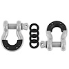 D-Ring Shackle Set Grey