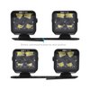 BNLT-BR-21-DT4S Borne Off-Road Direct-Fit Ford Bronco Ditch Light Set (4) 3X3 Spot - image 4