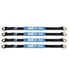Ratchet Tie Kit 4PK Black - image 1