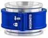 Quick-Release Billet Aluminum Clamp Assembly 3 in. - Blue Anodized - image 1