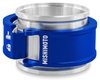 Quick-Release Billet Aluminum Clamp Assembly 3 in. - Blue Anodized - image 2