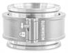 Quick-Release Billet Aluminum Clamp Assembly 3 in. - Silver Anodized - image 1