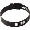 High-Torque Black Stainless Steel Worm Gear Clamp - image 2
