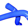 Nissan 240SX Silicone Radiator Hose Kit - MFG Part No. MMHOSE-240SX-SRBL - image 2