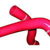 Nissan 240SX Silicone Radiator Hose Kit - MFG Part No. MMHOSE-240SX-SRRD - image 2
