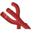 Mitsubishi Lancer Evolution X Silicone Radiator Hose Kit - MFG Part No. MMHOSE-EVO-10RD - image 2