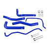 MMHOSE-MUS4-24BL Silicone Coolant Hose Kit Blue Ford Mustang 2.3L EcoBoost 2024+ - image 1