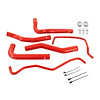 MMHOSE-MUS4-24RD Silicone Coolant Hose Kit Red Ford Mustang 2.3L EcoBoost 2024+ - image 1