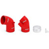 BMW E46 Silicone Intake Hose Kit - MFG Part No. MMHOSE-E46-323IRD - image 1