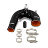 MMHOSE-RZR-16AIBK Silicone Intake J-Tube, Fits Polaris RZR XP Turbo 2016+