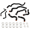 MMHOSE-Q50-16ANCBK Silicone Intercooler Coolant Hose Kit Infiniti Q50/Q60 3.0T 2016+ Black - image 1