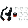 Subaru WRX / Subaru Forester XT Silicone Intercooler Hoses - MFG Part No. MMHOSE-SUB-INT6BK - image 1