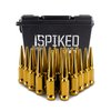 MMLG-SP1215-24GD Spiked Lug Nuts, M12x1.5, 24-PC Set, Gold - image 4