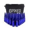 MMLG-SP1415-32BL Spiked Lug Nuts, M14x1.5, 32-PC Set, Blue - image 4