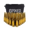 MMLG-SP1415-32GD Spiked Lug Nuts, M14x1.5, 32-PC Set, Gold - image 4